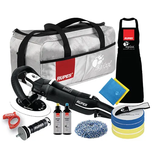 RUPES BigFoot Professional Rotary Polisher LH19E DLX Kit