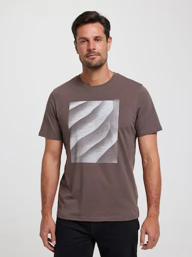 Just Jeans Tonal Sand Dune Tee