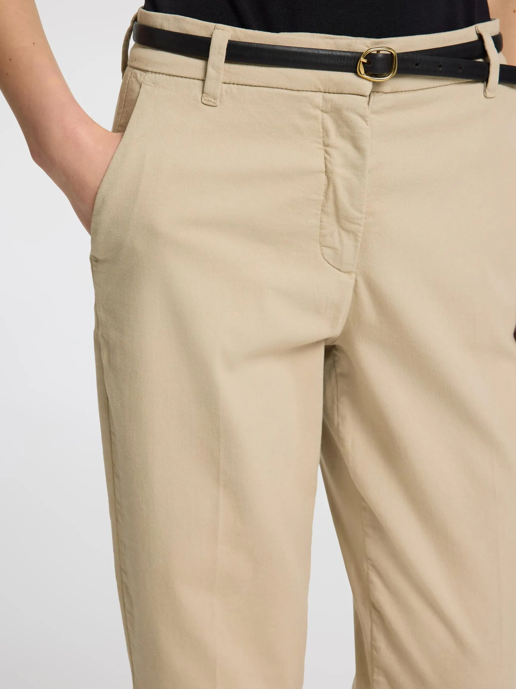 CROPPED SMALE BUKSER