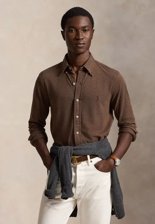FEATHERWEIGHT SHIRT - Skjorte - nutmeg brown heather