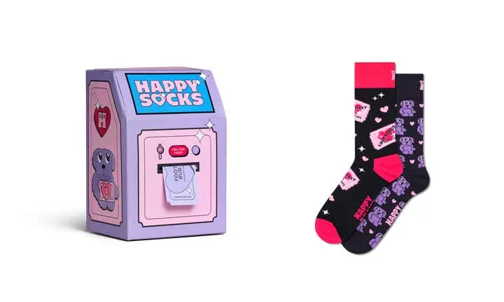 2-Pack Love Tickets Socks Gift Set