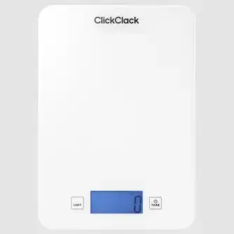 Click Clack Kitchen Scale White 800102