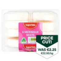 SuperValu Meringue Nests 8 Pack (100 g) Open Product Description