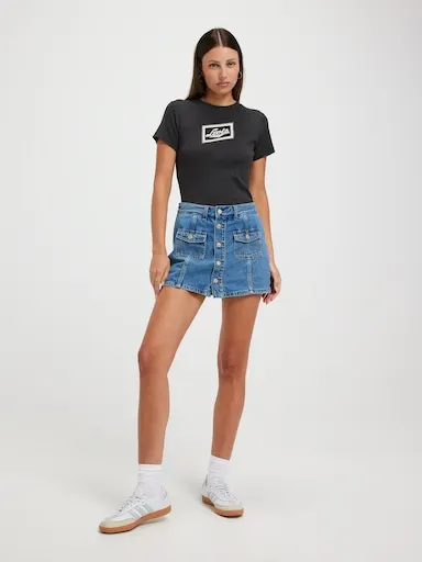 Levi's Button Front Skort In Work For It No Dp
