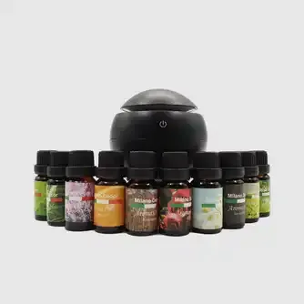 Milano Diffuser & 10pc Oil Black 501930