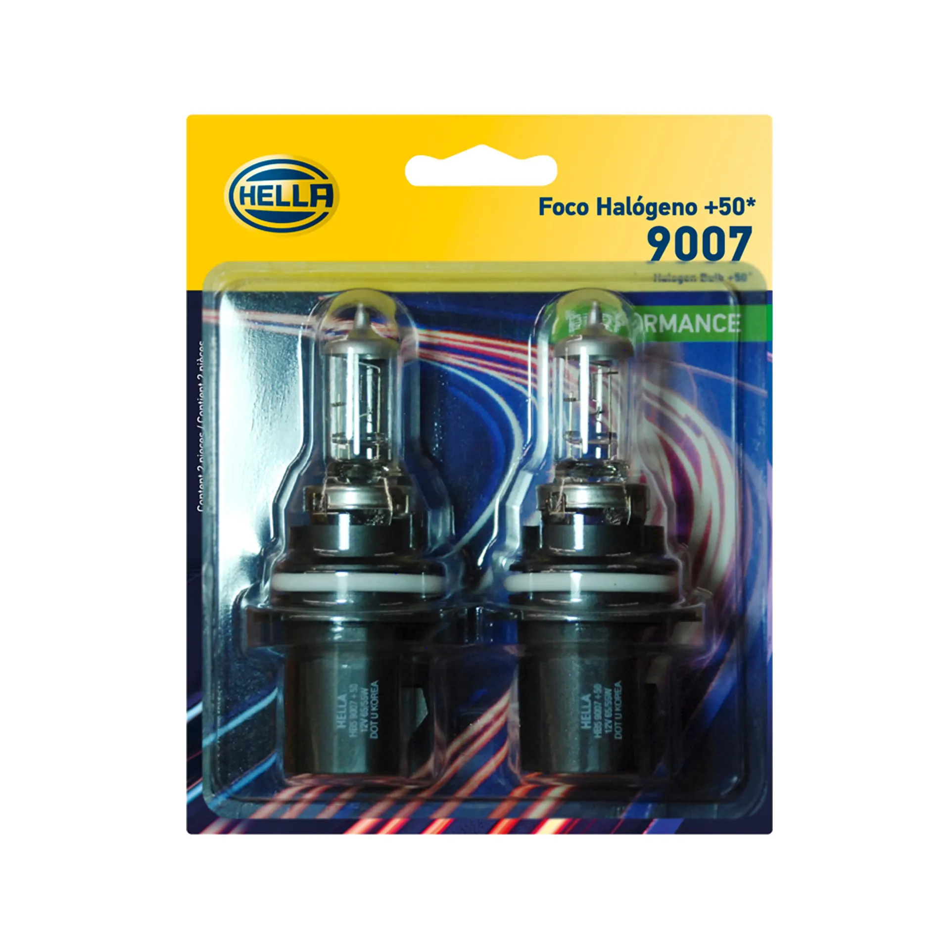 Hella Headlight 9007P50BL2