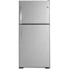 GE 21.9 CuFt Top-Mount Refrigerator in Fingerprint-Resistant Stainless Steel