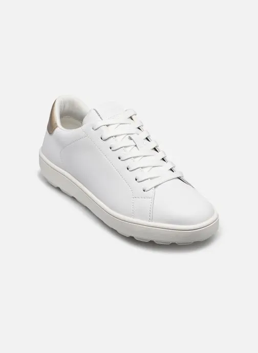 Lage sneakers D SPHERICA ECUB-1 B dames wit