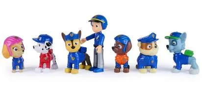 LA PAT' PATROUILLE - MULTIPACK DE 7 FIGURINES SEARCH & RESCUE