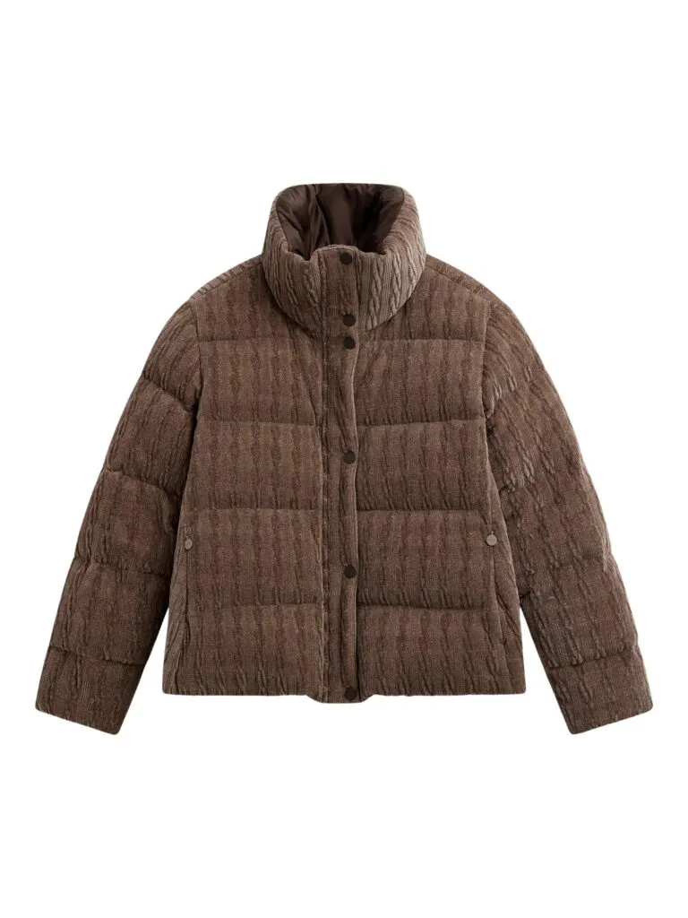 Una Down Jacket - Brun