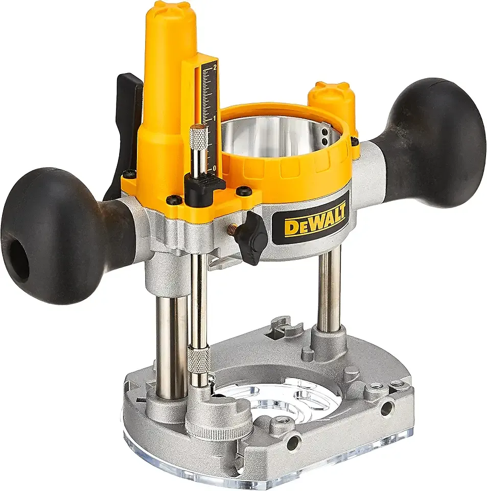 DEWALT Plunge Base For Compact Router, Steel Rods for Smooth Plunge Stroke (DNP612)
