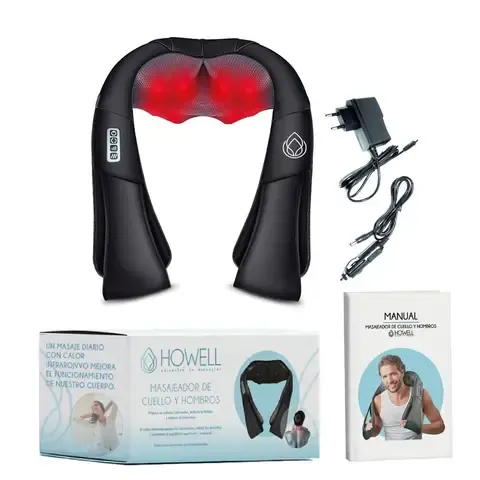 Masajeador Cervical Espalda Cuello Hombros Masajes