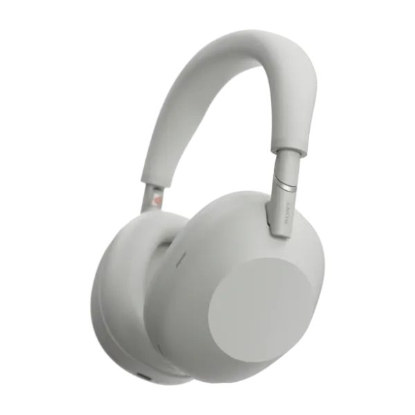 Sony WH-1000XM6 trådløse støydempende hodetelefoner, sølv