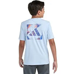 adidas Boys' Spray Gradient Poly Tee