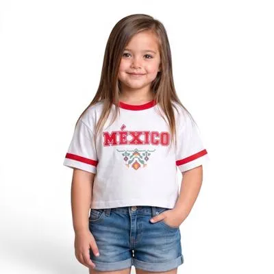 Playera Fantastic Niña Diseño Bordado México