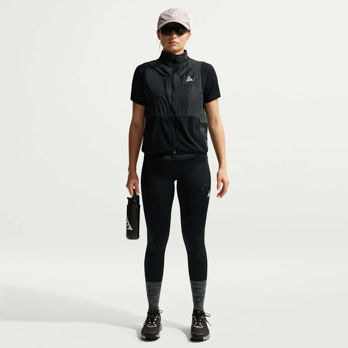 Dri-FIT-løpeleggings i 7/8 lengde med høyt liv til dame