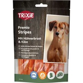 Trixie poslastica za pse Premio Chicken Cheese stripes 100 g