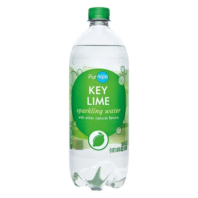 Puraqua Key Lime Sparkling Flavored Water