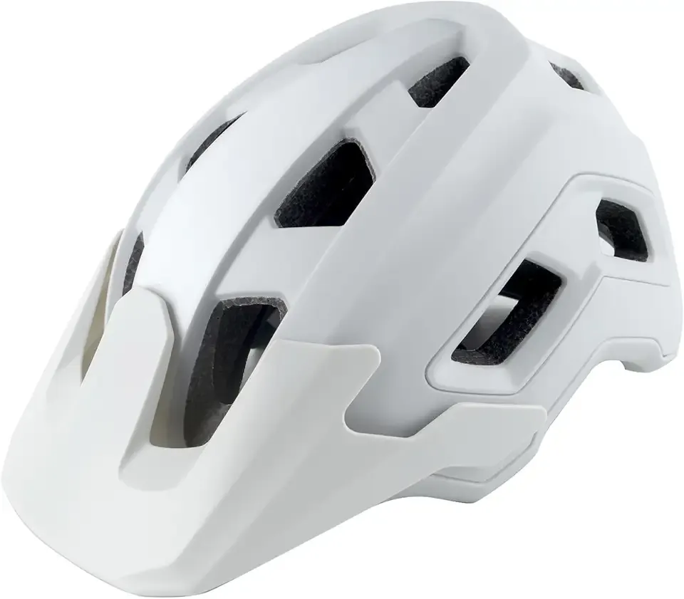 Bike Helmet for Adult & Youth, Lightweight MTB Helmet with Adjustable Visor for Mountain/Road Cycling, 2 Sizes for Men Women Boys Girls, W-029