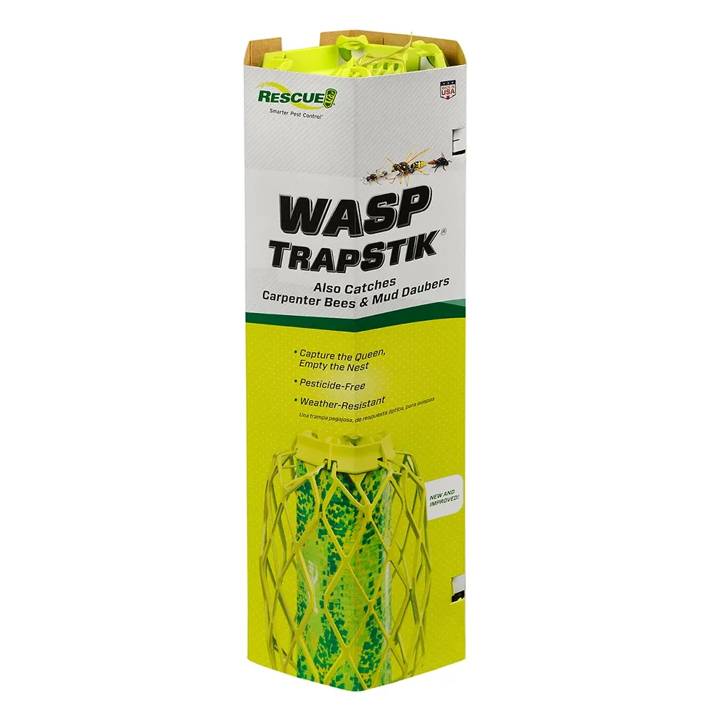 Wasp, Carpenter Bees, Mud Daubers Trapstick Outdoor Glue Device Insect Trap