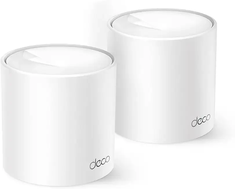 TP-Link AX1500 W-Fi 6 Dual-Band AI-Driven Home Mesh Router System, Indoor Coverage up to 3,900 Sq. ft. - Deco W3000 (2-Pack) (Renewed)