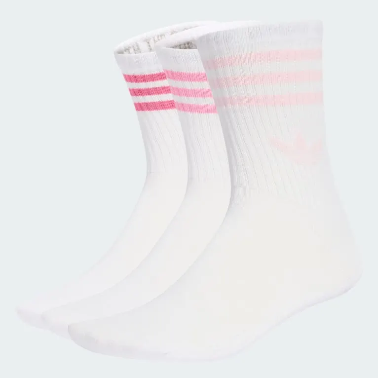 3-Stripes Crew Sokker, 3 par