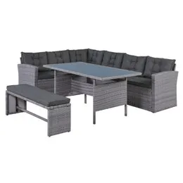 Fraser Country 4 Piece Outdoor Lounge Dining Suite