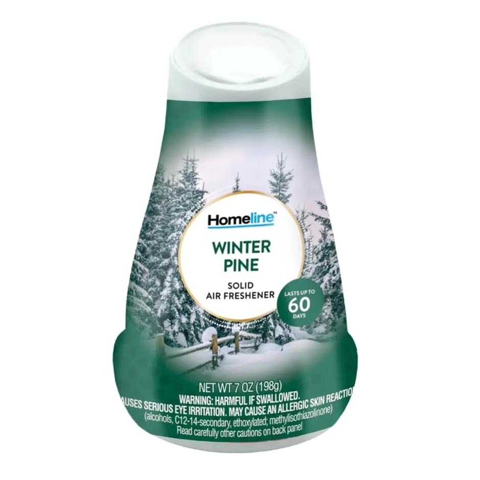 Homeline Solid Air Freshener - Winter Pine, 7 oz.