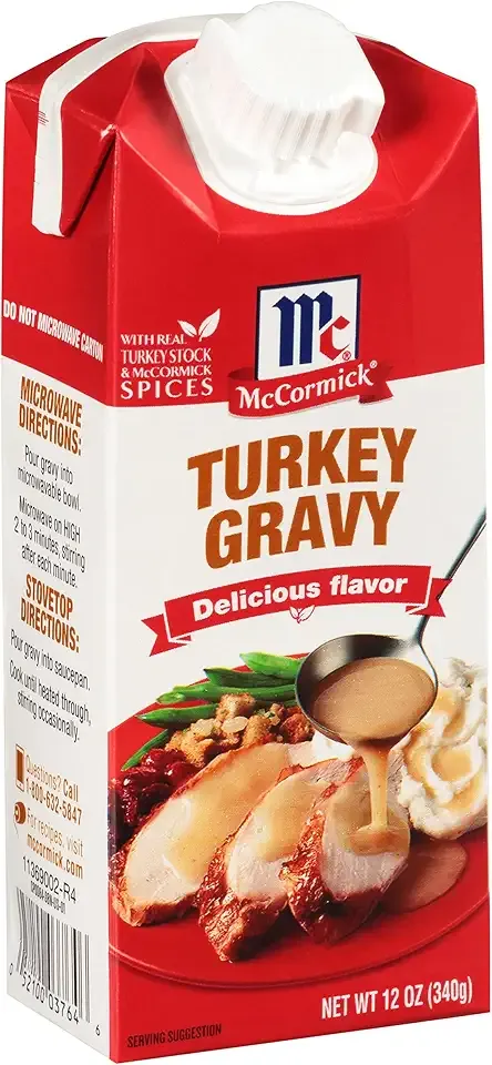 McCormick Turkey Gravy, 12 oz (Pack of 8)