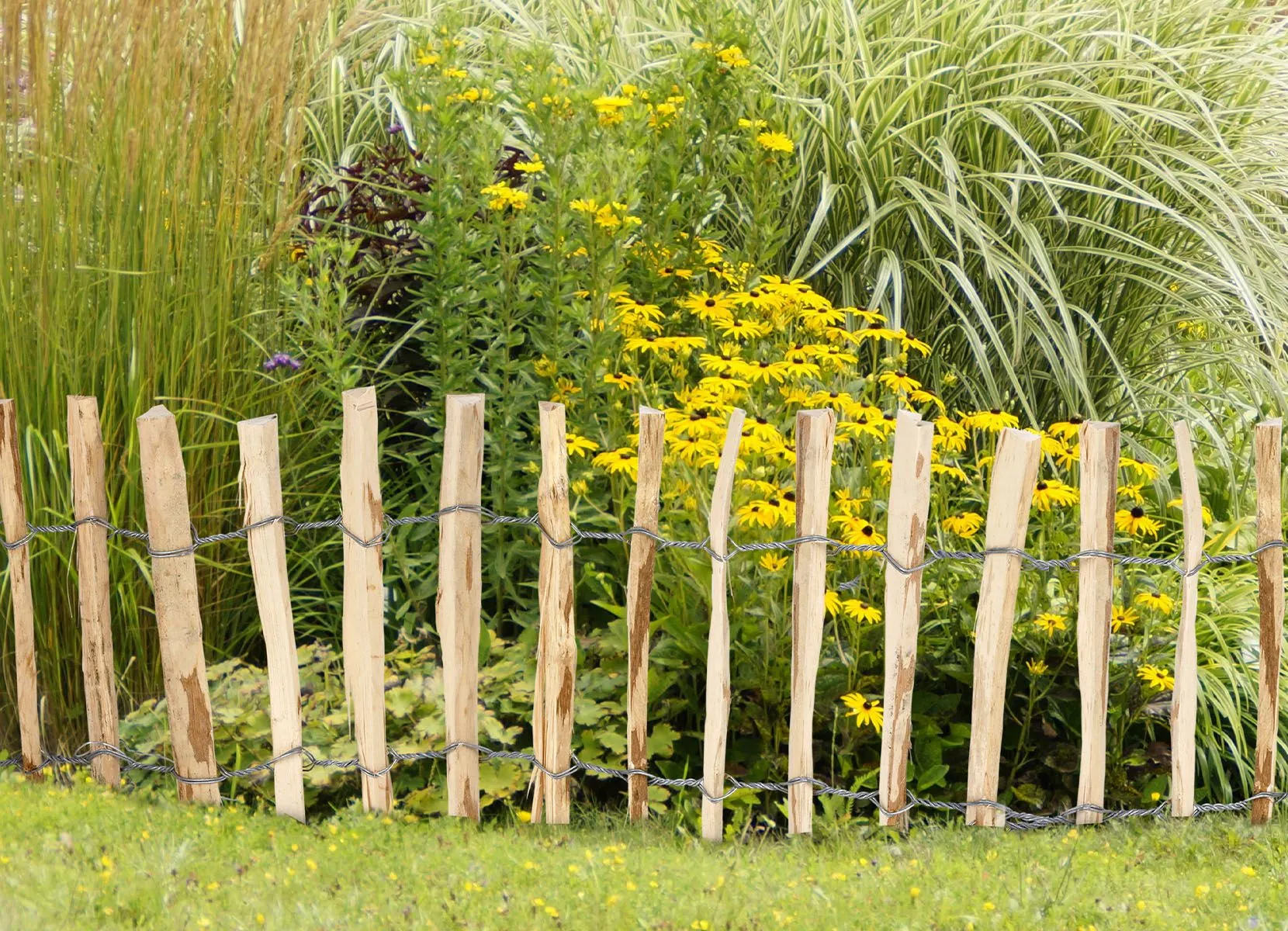Beeteinfassung Staketenzaun 35x300cm