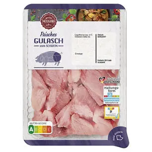 Gulasch vom Schwein 500 g