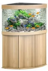 JUWEL Trigon 190 Liter LED Aquarium- Schrankkombination helles Holz