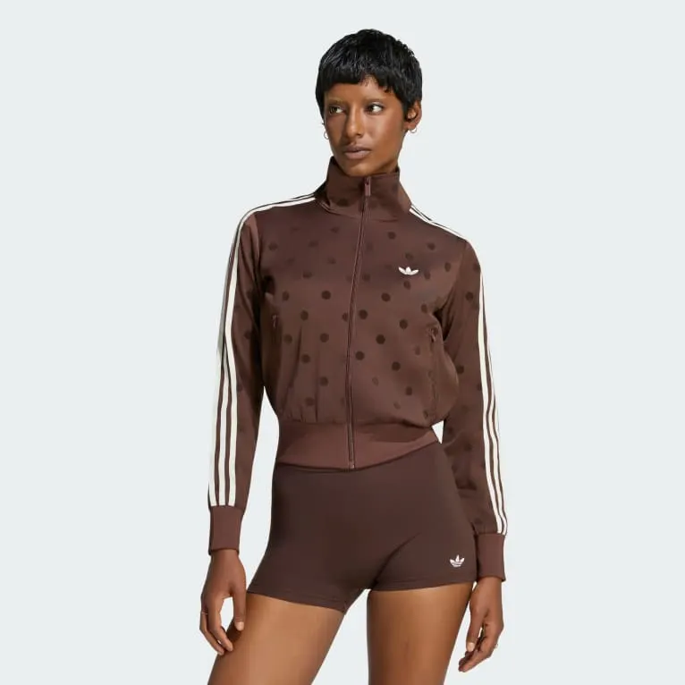 SATIN POLKA DOTS TT Track Top