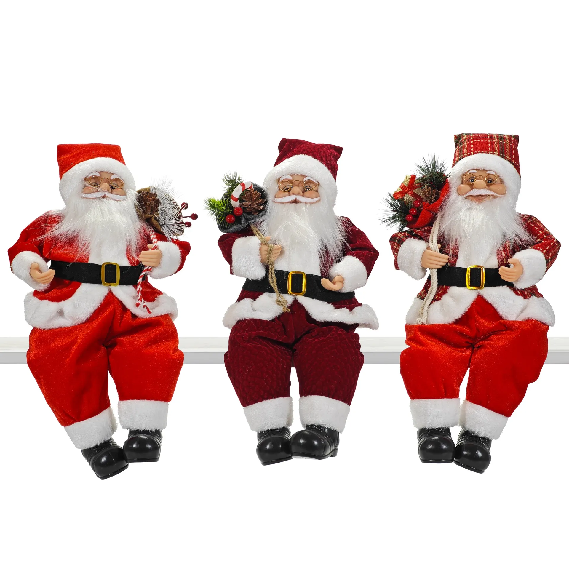 Babbo Natale Seduto h40 cm