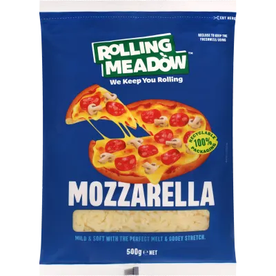 Rolling Meadow Mozzarella Grated Cheese