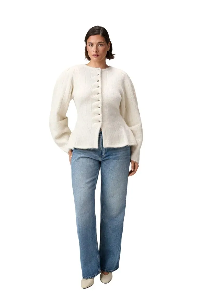 Arolla Cardigan - Créme White