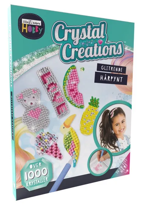 Glitrende hårpynt. Crystal Creations - crystal creations
