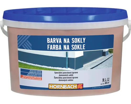 Barva Hornbach na střechy a sokly 5 l pískovec