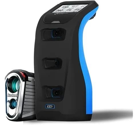 Foresight Sports GC3S Golf Launch Monitor and Rangefinder Bundle, Portable for Indoor & Outdoor Use
