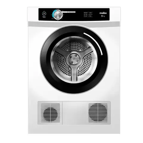 Secadora Eléctrica Mabe Carga Frontal 9kg con Evacuación SEM090VBBB0