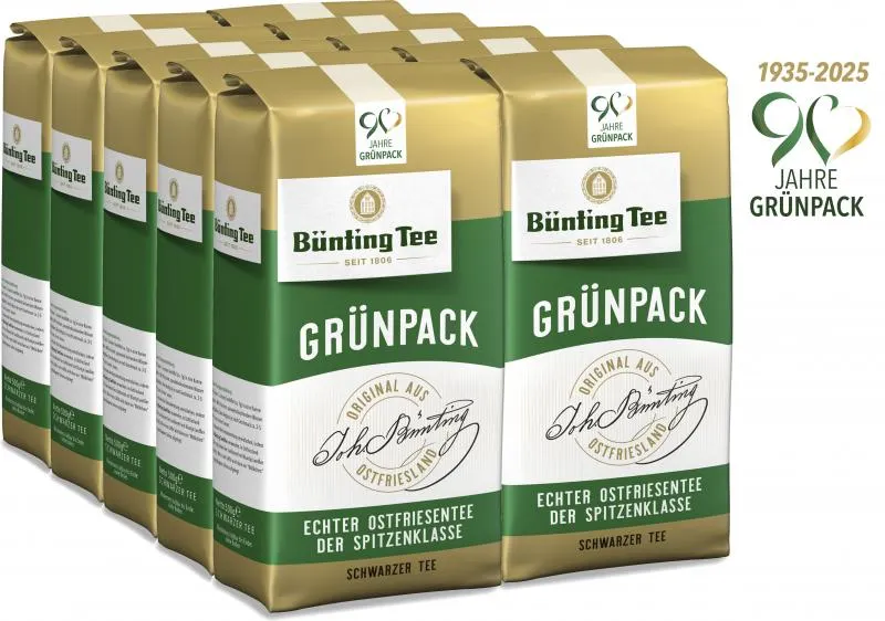 Bünting Tee Grünpack 10 x 0,50 kg