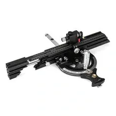 HONGDUI HD-MG21 Mitre Gauge Fence Fit For Most Bosch Festool Dewalt Small Table Saw 50 Degree Angle Fence Use for Small Table Saw