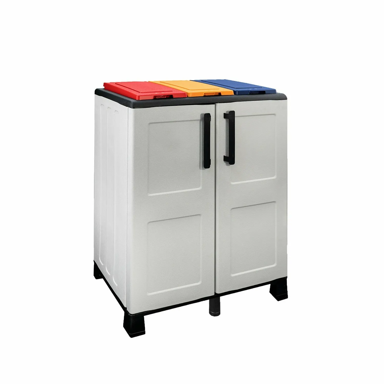 Armadio in polipropilene per raccolta differenziata Linea Idea Eco