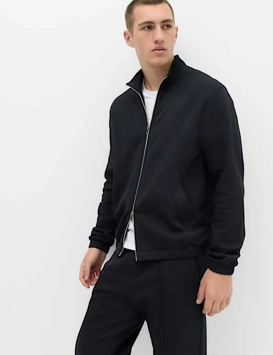 Ultimate – Sweatshirt mit hohem Baumwollanteil und durchgehendem Reißverschluss