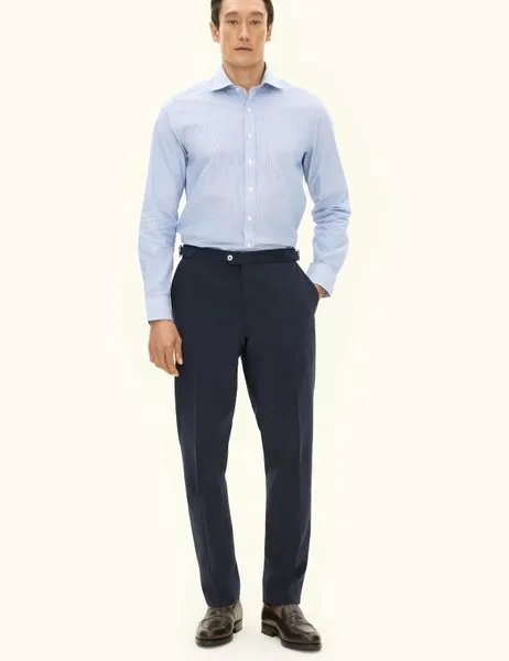 Dandy Side Adjuster Trousers Navy