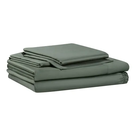 Allswell 4-Piece Soft & Silky Serenity 100% TENCEL™ Bed Sheets Set, Flagstone, Queen