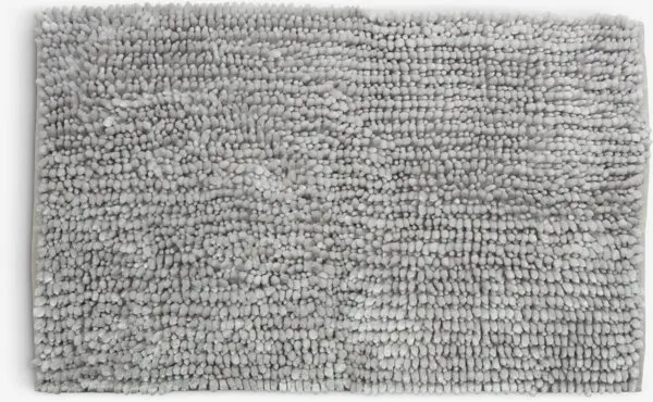 BERGBY Badmat BERGBY 50x80 lichtgrijs