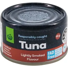 Woolworths Tuna Smoked 95g