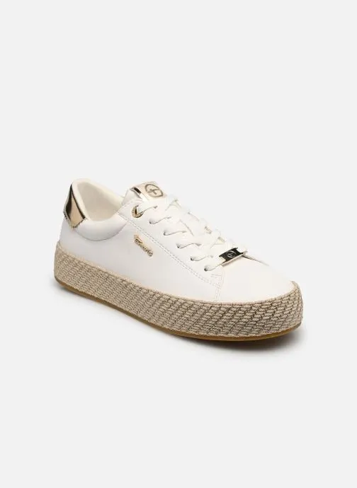 Lage sneakers 23713-42 dames wit