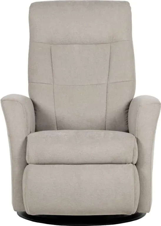Mega recliner manuell med gyngelås, stoff Enjoy Rabbit